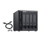 QNAP TR-004 storage drive enclosure HDD/SSD enclosure Black 2.5/3.5" QNAP TR-004 storage drive enclosure HDD/SSD enclosure Black 2.5/3.5"