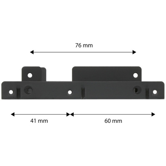 Axagon RHD-225 mounting kit Black Metal Axagon RHD-225 mounting kit Black Metal