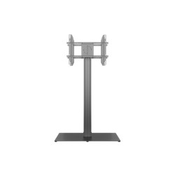 M Public Display Stand 180 HD Back to Back Black w. Floorbase