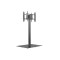 M Public Display Stand 180 HD Back to Back Black w. Floorbase