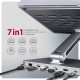 HMC-STND USB-C 5Gbps ALUMINUM STAND & HUB 7in1