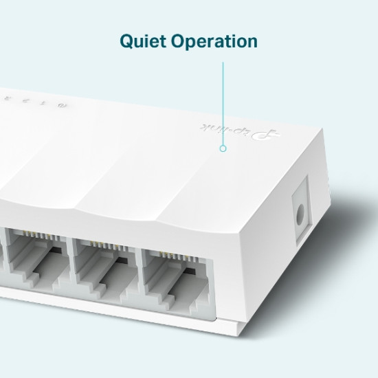 TP-Link LS1005 network switch Unmanaged Fast Ethernet (10/100) White TP-Link LS1005 network switch Unmanaged Fast Ethernet (10/100) White