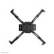 Neomounts CL25-550BL1 Beamer ceiling mount - h 74,5-114,5 cm - easy-install - full motion Neomounts CL25-550BL1 Beamer ceiling mount - h 74,5-114,5 cm - easy-install - full motion