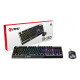 VIGOR GK30 COMBO RGB MEMchanical Gaming Keyboard + Clutch GM11 Gaming Mouse ' UK Layout, 6-Zone RGB Lighting Keyboard, Dual-Zone RGB Lighting Mouse, 5000 DPI Optical Sensor, RGB Mystic Light'