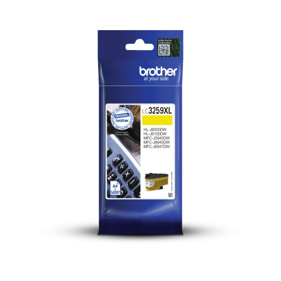 Brother LC3259XLYP toner cartridge 1 pc(s) Original Yellow Brother LC3259XLYP toner cartridge 1 pc(s) Original Yellow