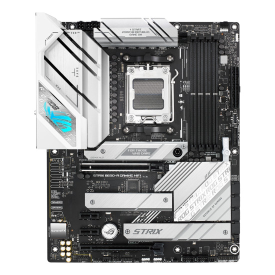 Mainboard|ASUS|AMD B650|SAM5|ATX|Memory DDR5|Memory slots 4|2xPCI-Express 4.0 1x|1xPCI-Express 4.0 16x|3xM.2|1xHDMI|1xDisplayPort|4xUSB 2.0|3xUSB 3.2|2xUSB-C|1xRJ45|5xAudio port|ROGSTRIXB650-AGAMWIFI Mainboard|ASUS|AMD B650|SAM5|ATX|Memory DDR5|Memory slots 4|2xPCI-Express 4.0 1x|1xPCI-Express 4.0 16x|3xM.2|1xHDMI|1xDisplayPort|4xUSB 2.0|3xUSB 3.2|2xUSB-C|1xRJ45|5xAudio port|ROGSTRIXB650-AGAMWIFI