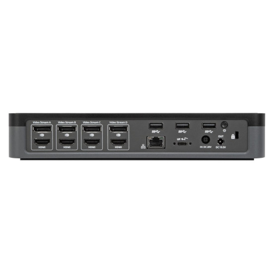 Targus DOCK570EUZ laptop dock/port replicator Wired Black Targus DOCK570EUZ laptop dock/port replicator Wired Black