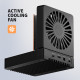 AXAGON ADSA-M2C22 USB-C 20Gbps Dual M.2 NVMe & SATA SSD Docking and Cloning Station