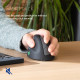 Ergonomic mouse R-Go HE Break with break software, medium (hand size 165-185 mm), left-handed, Bluetooth, black