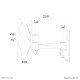Neomounts FPMA-W825 Monitor/TV mount wall 10-40" - full motion Neomounts FPMA-W825 Monitor/TV mount wall 10-40" - full motion