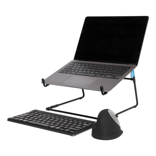 R-Go Tools Laptop stand R-Go Steel Office, suitable for 10-22 inches, black