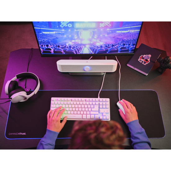 Trust RGB Illuminated Soundbar GXT 619W Thorne Trust RGB Illuminated Soundbar GXT 619W Thorne