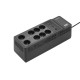 APC Back-UPS BE850G2-GR - Emergency power supply 8x socket, 850VA, 2 USB chargers, 1 USB data port APC Back-UPS BE850G2-GR - Emergency power supply 8x socket, 850VA, 2 USB chargers, 1 USB data port