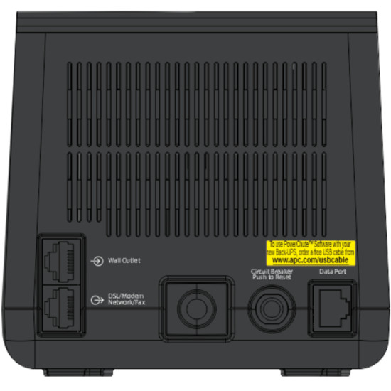 APC Back-UPS BE850G2-GR - Emergency power supply 8x socket, 850VA, 2 USB chargers, 1 USB data port