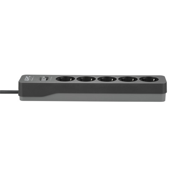 APC ESSENTIAL SURGEARREST 5 OUTLET BLACK 230V SCHUKO