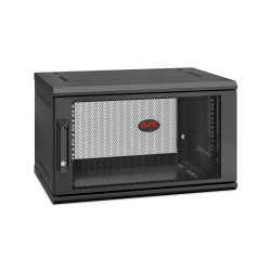APC NetShelter WX AR106SH4, 6U, 19inch patch cabinet, Wall mounting, Pre-assembled, 400mm deep