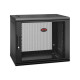 APC NetShelter WX AR109SH4 - 9U, 19 inch patch cabinet, Wall mount, Pre-assembled, 400MM deep
