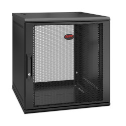 APC NetShelter WX AR112SH6 - 12U, 19 inch patch cabinet, Wall mount, Pre-assembled, 600MM deep