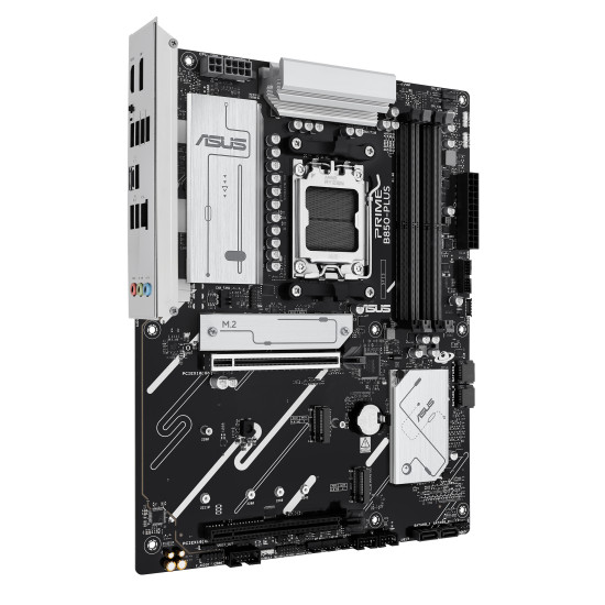 Mainboard|ASUS|AMD B850|SAM5|ATX|Memory DDR5|Memory slots 4|1xPCI-Express 4.0 16x|1xPCI-Express 5.0 16x|3xM.2|1xHDMI|1xDisplayPort|2xUSB 2.0|5xUSB 3.2|1xUSB-C|1xRJ45|3xAudio port|PRIMEB850-PLUS Mainboard|ASUS|AMD B850|SAM5|ATX|Memory DDR5|Memory slots 4|1xPCI-Express 4.0 16x|1xPCI-Express 5.0 16x|3xM.2|1xHDMI|1xDisplayPort|2xUSB 2.0|5xUSB 3.2|1xUSB-C|1xRJ45|3xAudio port|PRIMEB850-PLUS