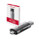 Axagon CRE-SAC card reader USB 3.0 Type-A/Type-C Grey Axagon CRE-SAC card reader USB 3.0 Type-A/Type-C Grey
