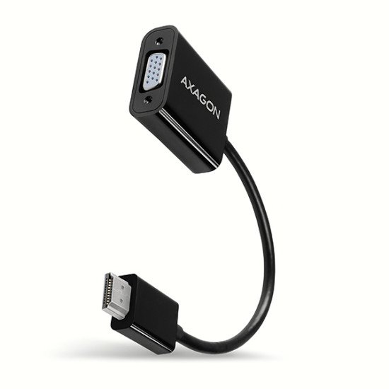 Axagon RVH-VGN video cable adapter 0.15 m HDMI Type A (Standard) VGA (D-Sub) Black Axagon RVH-VGN video cable adapter 0.15 m HDMI Type A (Standard) VGA (D-Sub) Black