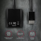 Axagon RVH-VGN video cable adapter 0.15 m HDMI Type A (Standard) VGA (D-Sub) Black Axagon RVH-VGN video cable adapter 0.15 m HDMI Type A (Standard) VGA (D-Sub) Black