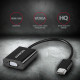 Axagon RVH-VGAN video cable adapter 0.15 m HDMI Type A (Standard) VGA (D-Sub) Black Axagon RVH-VGAN video cable adapter 0.15 m HDMI Type A (Standard) VGA (D-Sub) Black