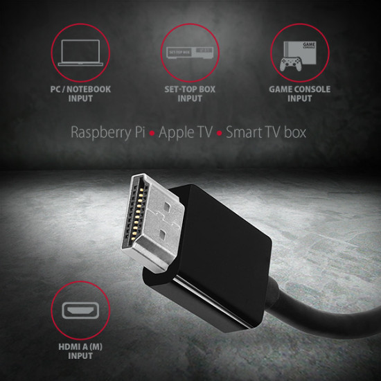 Axagon RVH-VGAN video cable adapter 0.15 m HDMI Type A (Standard) VGA (D-Sub) Black Axagon RVH-VGAN video cable adapter 0.15 m HDMI Type A (Standard) VGA (D-Sub) Black