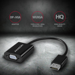 AXAGON RVD-VGN DisplayPort -> VGA adapter FullHD, 1920*1200