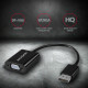 Axagon RVD-VGN video cable adapter 0.15 m DisplayPort VGA (D-Sub) Black Axagon RVD-VGN video cable adapter 0.15 m DisplayPort VGA (D-Sub) Black