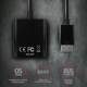 Axagon RVD-VGN video cable adapter 0.15 m DisplayPort VGA (D-Sub) Black Axagon RVD-VGN video cable adapter 0.15 m DisplayPort VGA (D-Sub) Black