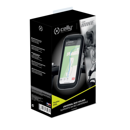Celly FlexBike XXXL Passive holder Mobile phone/Smartphone Black Celly FlexBike XXXL Passive holder Mobile phone/Smartphone Black