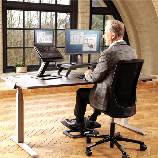 Fellowes 8064301 laptop stand Black 48.3 cm (19") Fellowes 8064301 laptop stand Black 48.3 cm (19")