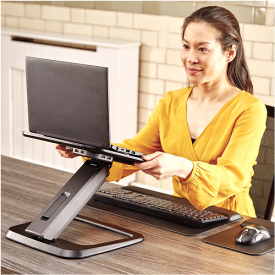 Fellowes 8064301 laptop stand Black 48.3 cm (19") Fellowes 8064301 laptop stand Black 48.3 cm (19")