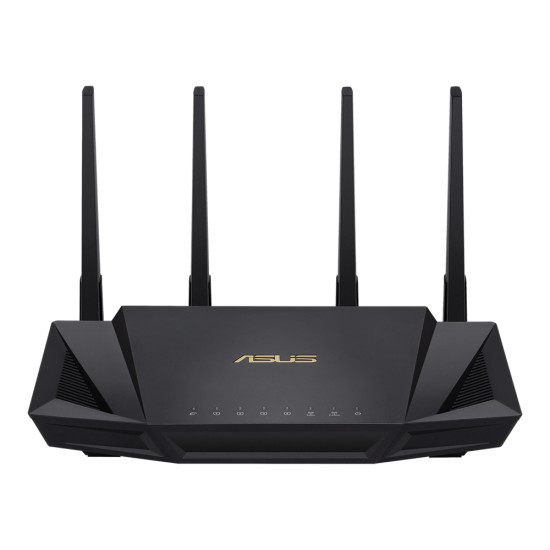 Wireless Router|ASUS|Wireless Router|3000 Mbps|Mesh|Wi-Fi 5|Wi-Fi 6|IEEE 802.11 b/g|IEEE 802.11n|USB 3.2|1 WAN|4x10/100/1000M|Number of antennas 4|RT-AX58U