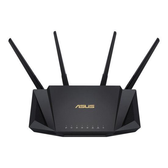 Wireless Router|ASUS|Wireless Router|3000 Mbps|Mesh|Wi-Fi 5|Wi-Fi 6|IEEE 802.11 b/g|IEEE 802.11n|USB 3.2|1 WAN|4x10/100/1000M|Number of antennas 4|RT-AX58U