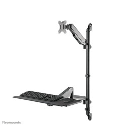 Neomounts WL90-325BL1 Sit-stand workstation wall 17-32" - gas spring