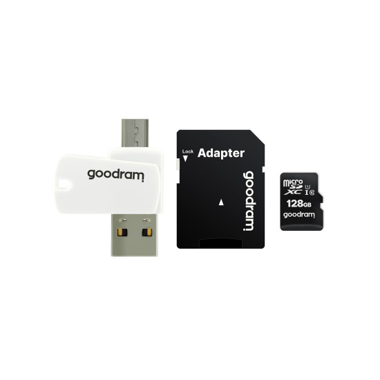 Goodram M1A4 All in One 128 GB MicroSDXC UHS-I Class 10 Goodram M1A4 All in One 128 GB MicroSDXC UHS-I Class 10