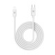 Celly USBLIGHTTYPECWH mobile phone cable White 1 m USB C Lightning Celly USBLIGHTTYPECWH mobile phone cable White 1 m USB C Lightning
