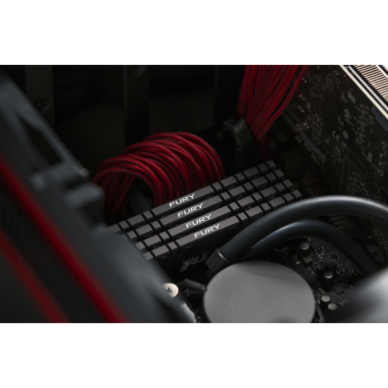 Kingston Technology FURY 16GB 3200MT/s DDR4 CL16 DIMM (Kit of 2) Renegade Black Kingston Technology FURY 16GB 3200MT/s DDR4 CL16 DIMM (Kit of 2) Renegade Black
