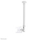 Neomounts FPMA-C100WHITE Monitor/TV mount ceiling 10-30" - h 79-129 cm Neomounts FPMA-C100WHITE Monitor/TV mount ceiling 10-30" - h 79-129 cm