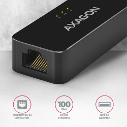 AXAGON ADE-XR Type-A USB2.0 - Fast Ethernet 10/100 Adapter