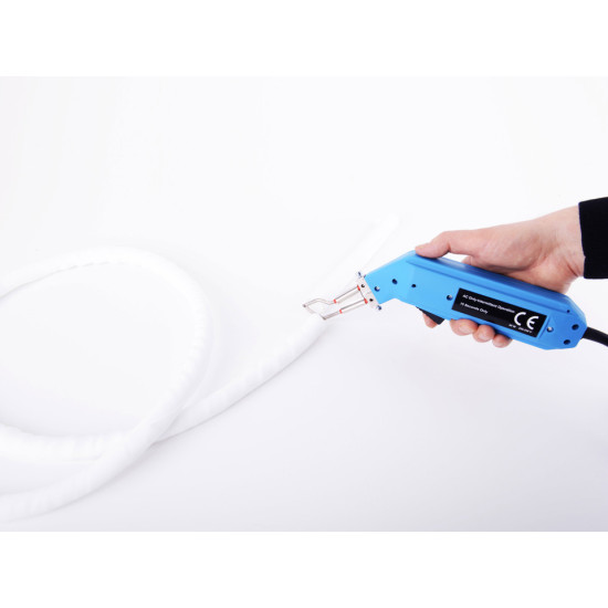 M Universal Cable Sock Self Wrap Basic 19mm White 50m