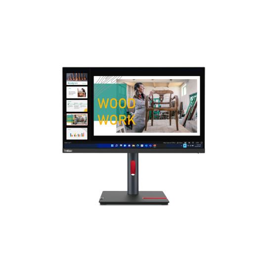 Lenovo ThinkVision P24q-30 LED display 60.5 cm (23.8") 2560 x 1440 pixels Quad HD Black Lenovo ThinkVision P24q-30 LED display 60.5 cm (23.8") 2560 x 1440 pixels Quad HD Black