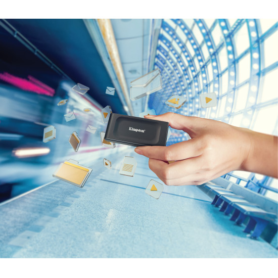Kingston Technology 1TB XS1000 External USB 3.2 Gen 2 Portable Solid State Drive Kingston Technology 1TB XS1000 External USB 3.2 Gen 2 Portable Solid State Drive