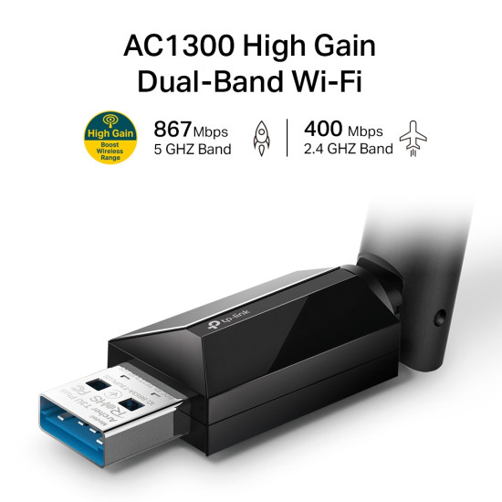 TP-Link Archer T3U Plus WLAN 867 Mbit/s TP-Link Archer T3U Plus WLAN 867 Mbit/s