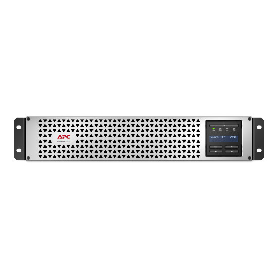 APC Smart-UPS, Line Interactive, 750VA, Lithium-ion, Rack/Tower, 2U, 230V, 6x IEC C13 outlets, SmartConnect Port+SmartSlot, Short Depth, AVR, LCD APC Smart-UPS, Line Interactive, 750VA, Lithium-ion, Rack/Tower, 2U, 230V, 6x IEC C13 outlets, SmartConnect Port+SmartSlot, Short Depth, AVR, LCD