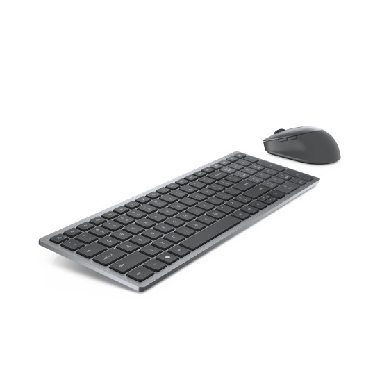 DELL KM7120W keyboard Mouse included Office RF Wireless + Bluetooth QWERTY US International Grey, Titanium DELL KM7120W keyboard Mouse included Office RF Wireless + Bluetooth QWERTY US International Grey, Titanium
