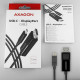 Axagon RVC-DPC video cable adapter 1.8 m USB Type-C DisplayPort Black Axagon RVC-DPC video cable adapter 1.8 m USB Type-C DisplayPort Black
