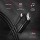 Axagon RVC-DPC video cable adapter 1.8 m USB Type-C DisplayPort Black Axagon RVC-DPC video cable adapter 1.8 m USB Type-C DisplayPort Black